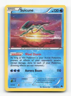 Pokemon TCG - Suicune (Cosmos Holo) 030/122 MP Holo Promo Blister Exclusives - Image 1