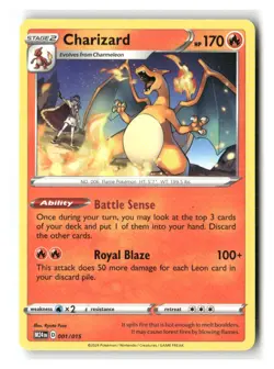 Charizard 001/015 Promo McDonald's Promos 2024 Pokemon Near Mint - Image 1