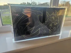 Pokemon TCG Mega Charizard x EX Ultra-Premium Collection UPC + Acrylic Case - Image 1