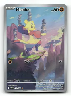 Mienfoo 133/086 - White Flare - Pokemon Card NM/M - Image 1