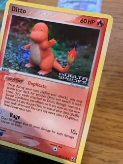 NM! Ditto (37/113) EX Delta Species Stamped Reverse Uncommon Rare Pokemon Card! - Image 5