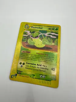 Pokemon Karte TCG Victreebel 42/147 Aquapolis Re Holo Rare Vintage Englisch GD - Image 2