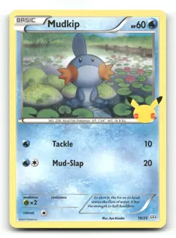 Mudkip 19/25 - McDonald's 25th Anniversary Promos - Pokemon Card NM/M - Image 1