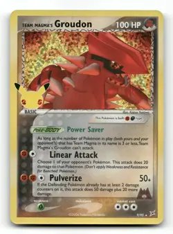 Team Magma's Groudon 9/95 - Celebrations: Classic Collection - Pokemon Card NM/M - Image 1
