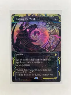 MTG Culling the Weak (Foil) Secrets of Strixhaven: Mystical Archive - Image 1
