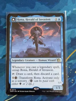 MTG Rona, Herald of Invasion - NM - March of the Machine - Image 1