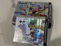 MTG Final Fantasy Collector Booster Box & Booster Omega Box Magic the Gathering - Image 1