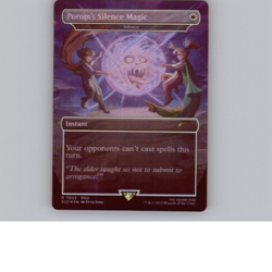 MTG - Silence / Poroms Silence Magic - Free P+P - Image 1