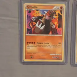 Pokemon TCG 4 Card Lot Arceus Groudon Groudon ex Basic EX Regular English - Image 4