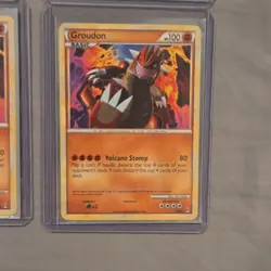 Pokemon TCG 4 Card Lot Arceus Groudon Groudon ex Basic EX Regular English - Image 5