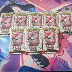 Pokemon English 151 booster pack Multiple available - Image 1