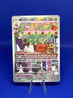 Dipplin 170/167 Pokemon TCG SV06: Twilight Masquerade Illustration Rare NM - Image 1