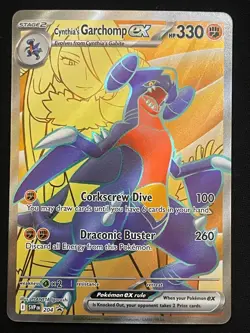 Pokemon Cynthia's Garchomp ex Promo SV: Scarlet & Violet Promo Cards 204 NM - Image 1