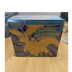Pokemon Elite Trainer Box Mega Evolution Ascended Heroes Booster Dragonite - Image 1