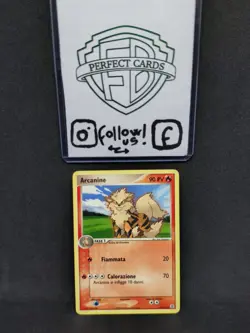 POKEMON EX ROSSOFUOCO E VERDEFOGLIA ARCANINE NONHOLO 18/112 NM- ITA - Image 1