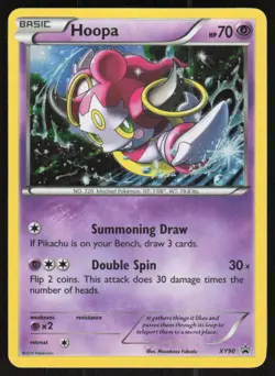 Hoopa (Collector Chest) XY90 Holo Promo XY Promo Pokemon Holo Lightly Played - Image 1