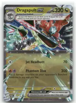 Dragapult ex 130/167 Twilight Masquerade Double Rare Pokemon TCG - Image 1