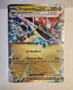Dragapult ex #130- Pokemon Twilight Masquerade NM - Image 1