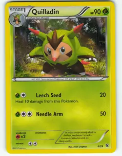 Quilladin - Holo - 4/39 Kalos Starter Set - Pokemon TCG - 2013 - Image 1