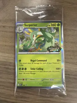 Pokemon TCG Perfect Order STAFF PreRelease Promos - SEALED SET OF 4 NM - Image 1