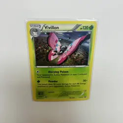 Vivillon XY137 XY Holo Foil Rare NM Condition Pokemon Card - Image 1