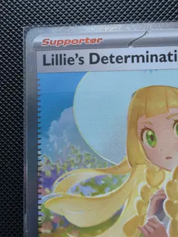 2025 POKEMON MEG SPECIAL ILLUSTRATION RARE #184 LILLIE'S DETERMINATION - Image 5