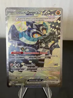 Pokemon TCG Cornerstone Mask Ogerpon ex - 215/167 - SV06: Twilight Masquerade NM - Image 1