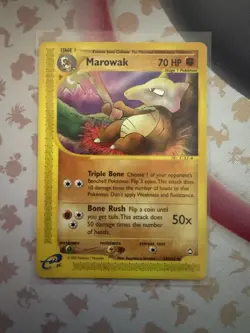 Pokemon TCG Marowak 54/147 Non Holo Uncommon LP - Image 1