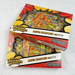 Pokemon TCG: ME Ascended Heroes Mega Emboar EX Factory Sealed (2) Boxes - Image 1