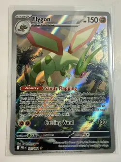 Pokemon Flygon 101/094 Phantasmal Flames Illustration Rare Holo Stage 2 150HP - Image 1