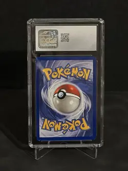 CGC MINT 9 Pokemon Seadra 42/62 1999 Fossil 1st Edition - Image 2