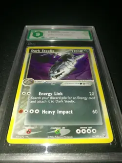 Pokemon Dark Steelix (HOLO) 10/109 EX TEAM ROCKET RETURNS 2004 MINT 9 Psa/GRAAD - Image 4