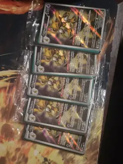 (5) Pokemon TCG Alakazam 009 SEALED Black Star Promo Illustration Mega Evolution - Image 1