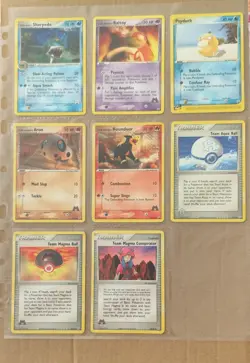 EX Team Magma Vs Team Aqua Pokemon Cards Lot (8 Cards Total) - Image 3