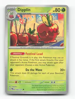 Pokemon TCG - Dipplin (Master Ball Pattern) 010/131 Prismatic Evolutions - Image 1