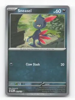 Pokemon TCG - Sneasel (Master Ball Pattern) 061/131 NM Prismatic Evolutions - Image 1