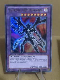 Yu-Gi-Oh Elemental Hero Escuridao Ultra Rare Limited Edition YG09-EN001 LP - Image 1