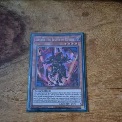 YUGIOH ALUBER THE JESTER OF DESPIA SECRET RARE DAMA-EN006 NEAR MINT - Image 1