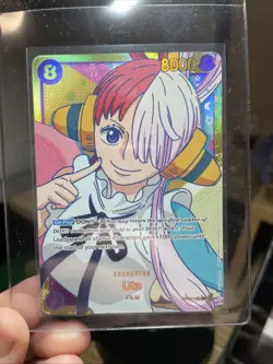 Uta Film RED One Piece TCG Paramount War OP02-120 SEC Secret Rare NM - Image 4