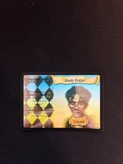 2001 Harry Potter WOTC Base Set Holo Foil Harry Potter 8/116 NM TAKING OFFERS - Image 1