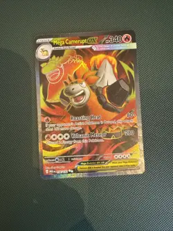 Pokemon - Mega Camerupt ex - 156/132 - Mega Evolution - Image 1