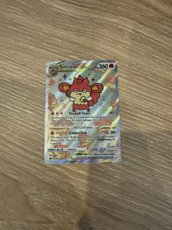 Simisear VSTAR GG37/GG70 Crown Zenith NM Galarian Gallery Holo Pokemon TCG - Image 1