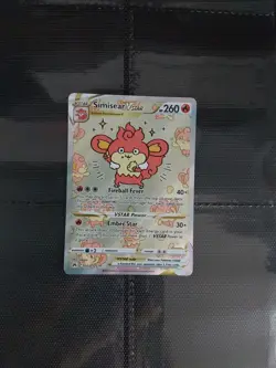 Pokemon TCG Simisear VSTAR GG37/GG70 Crown Zenith Galarian Gallery NM/M - Image 1