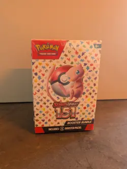 Pokemon TCG Scarlet & Violet 151 Booster Bundle Sealed Box, 6 Booster Packs - Image 1