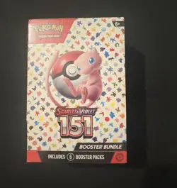 Pokemon 151 Scarlet Violet Booster Bundle 6 Booster Packs, New Sealed - Image 1