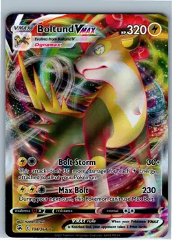 Boltund VMAX - 104/264 - Pokemon Card Fusion Strike Sword & Shield Ultra Rare NM - Image 1