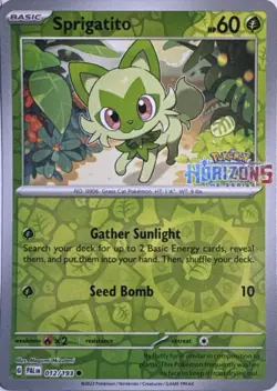 Sprigatito 012/193 Holo PROMO Miscellaneous Cards & Products Reverse Holo NM - Image 1
