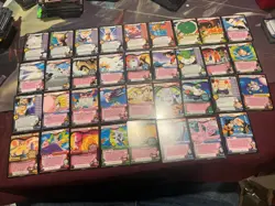 Dragon ball z Dbz Ccg tcg Complete Buu Saga RARE Set 115-149 35 Cards! Non-Foil - Image 1