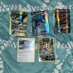 Pokemon TCG Primal Kyogre Groudon Latios Regigigas Card Lot 5 Holo English - Image 1