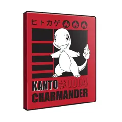 Ultra PRO - Charmander 4-Pocket Portfolio for Pokemon Pokemon card binder, tra - Image 1